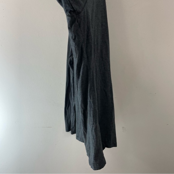 Lululemon Top Men's Medium Grey Basic Long Sleeve Henley - Picture 5 of 7